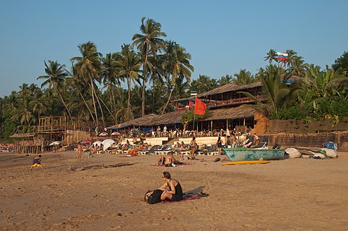 Anjuna Goa Beach