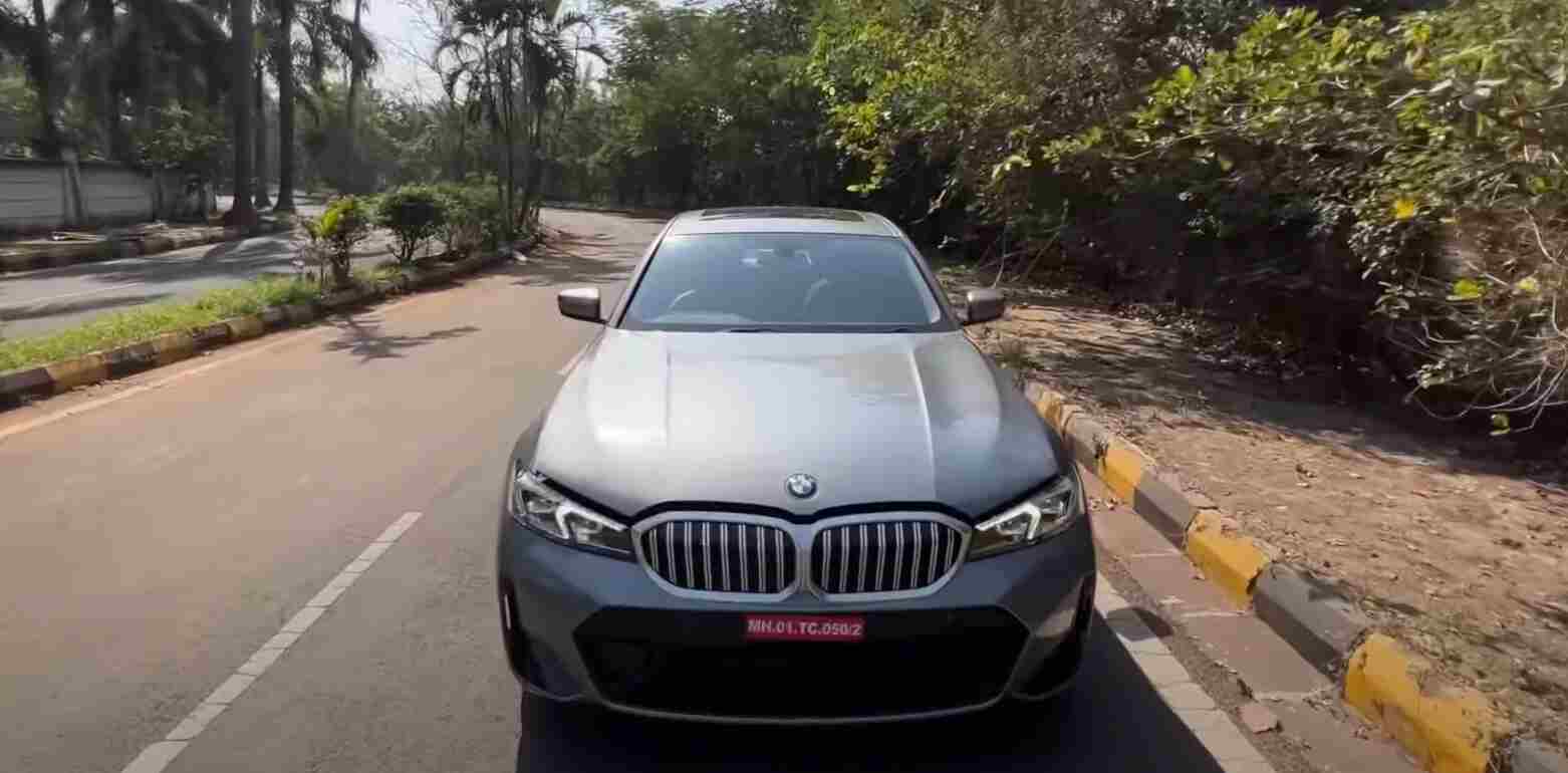 bmw 3 series car on rent in goa front view (1)