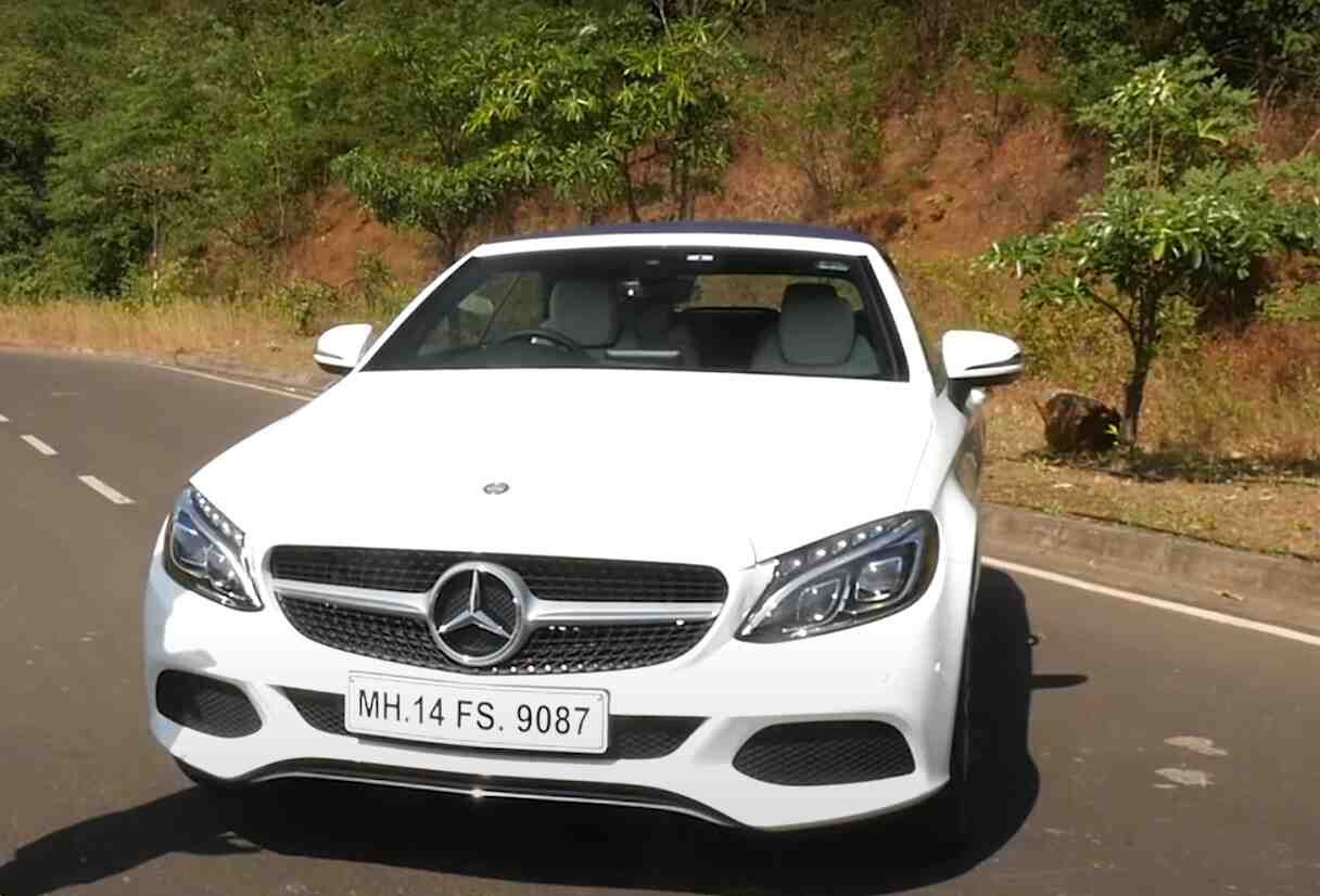 mercedes c300 car on rent in goa